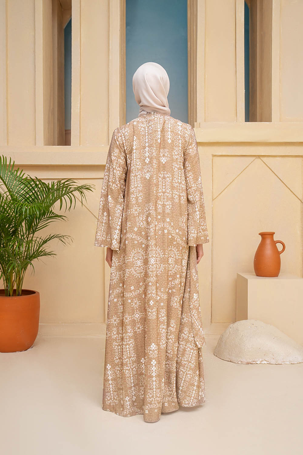 Malqaf Dress Golden Delight