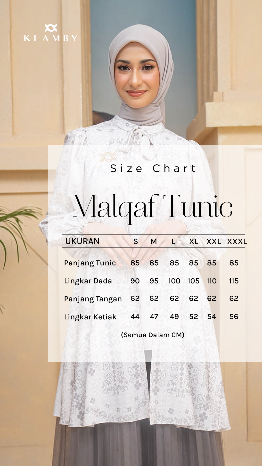 Malqaf Tunic Snowy Pearl