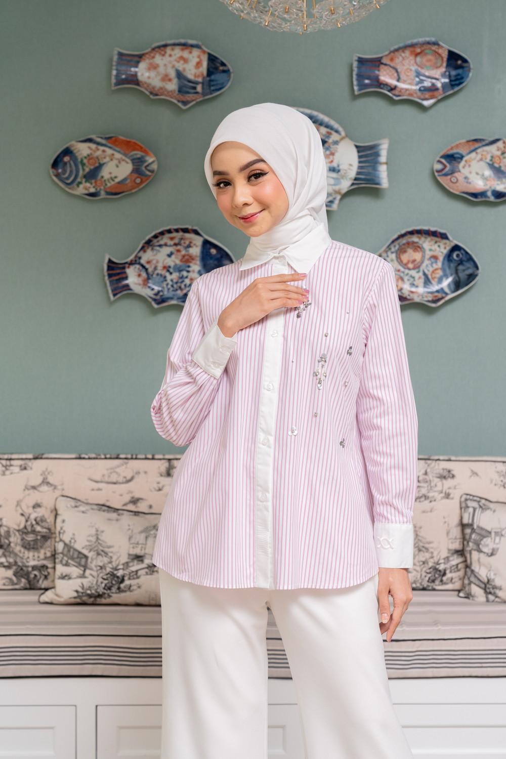 Disya Shirt Pink Coral