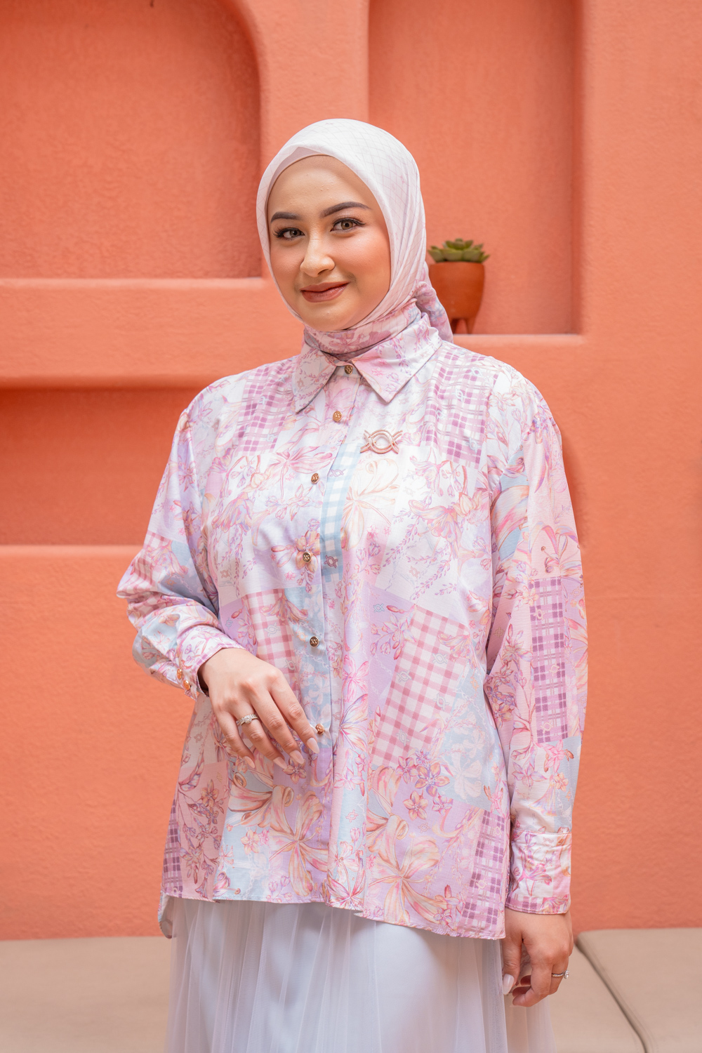 Syila Shirt (Minor) Pink Fanfare