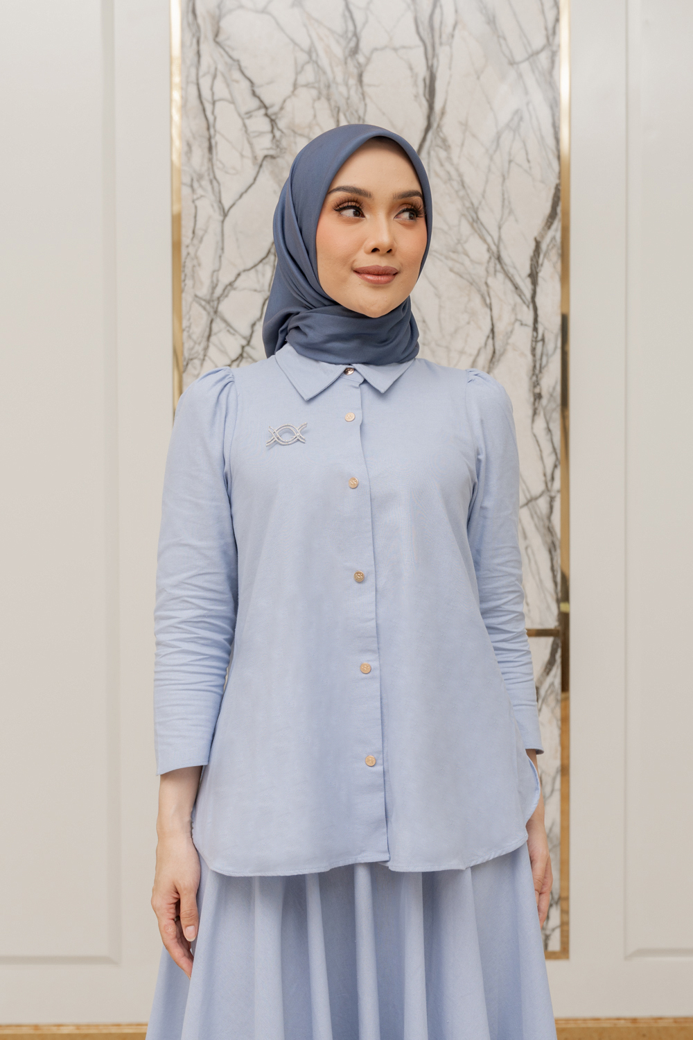 Letisha One Set (Minor) Dusk Blue