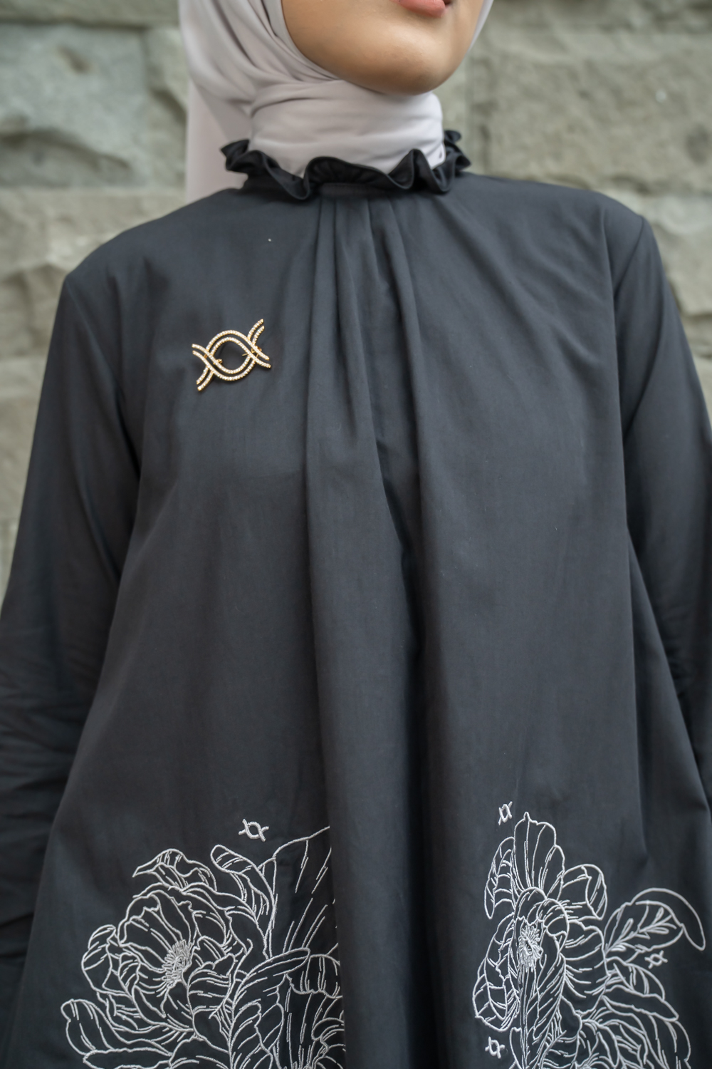 Maeve Blouse Charcoal