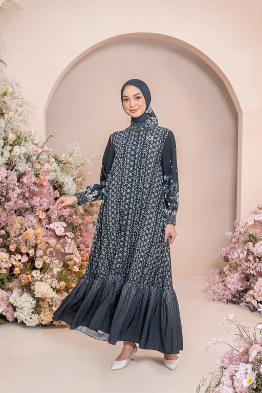 Image of Klamby - Rissa Dress Nightfall Gleam