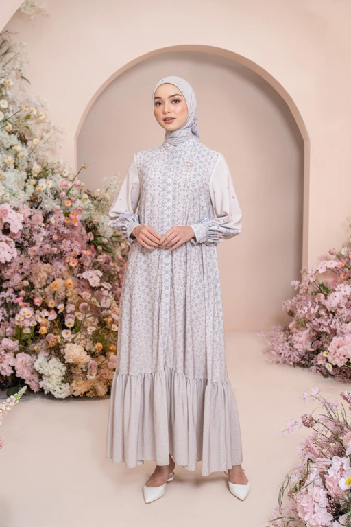 Image of Klamby - Rissa Dress Vanilla Mist
