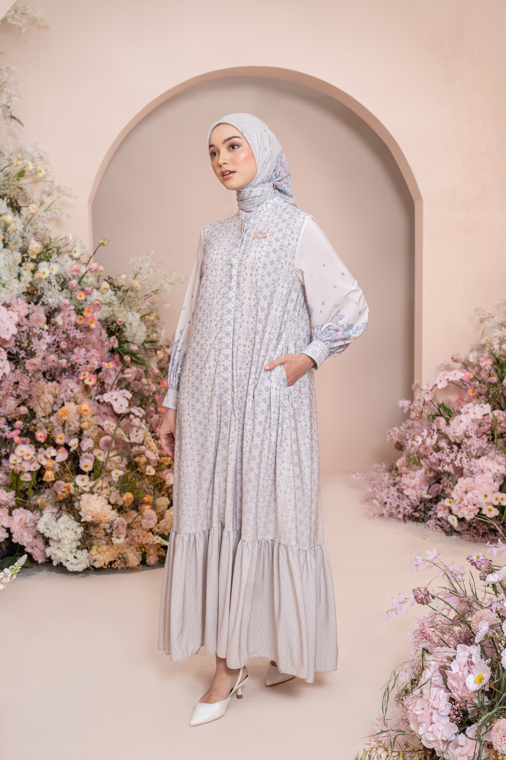Rissa Dress Vanilla Mist