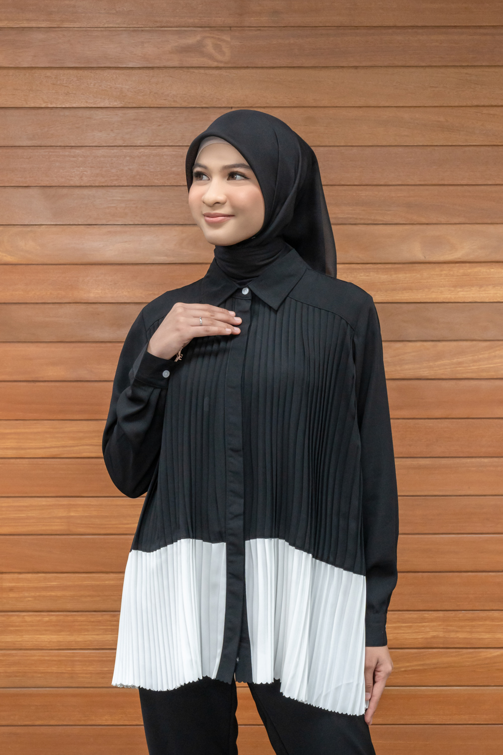 Rose Shirt Black
