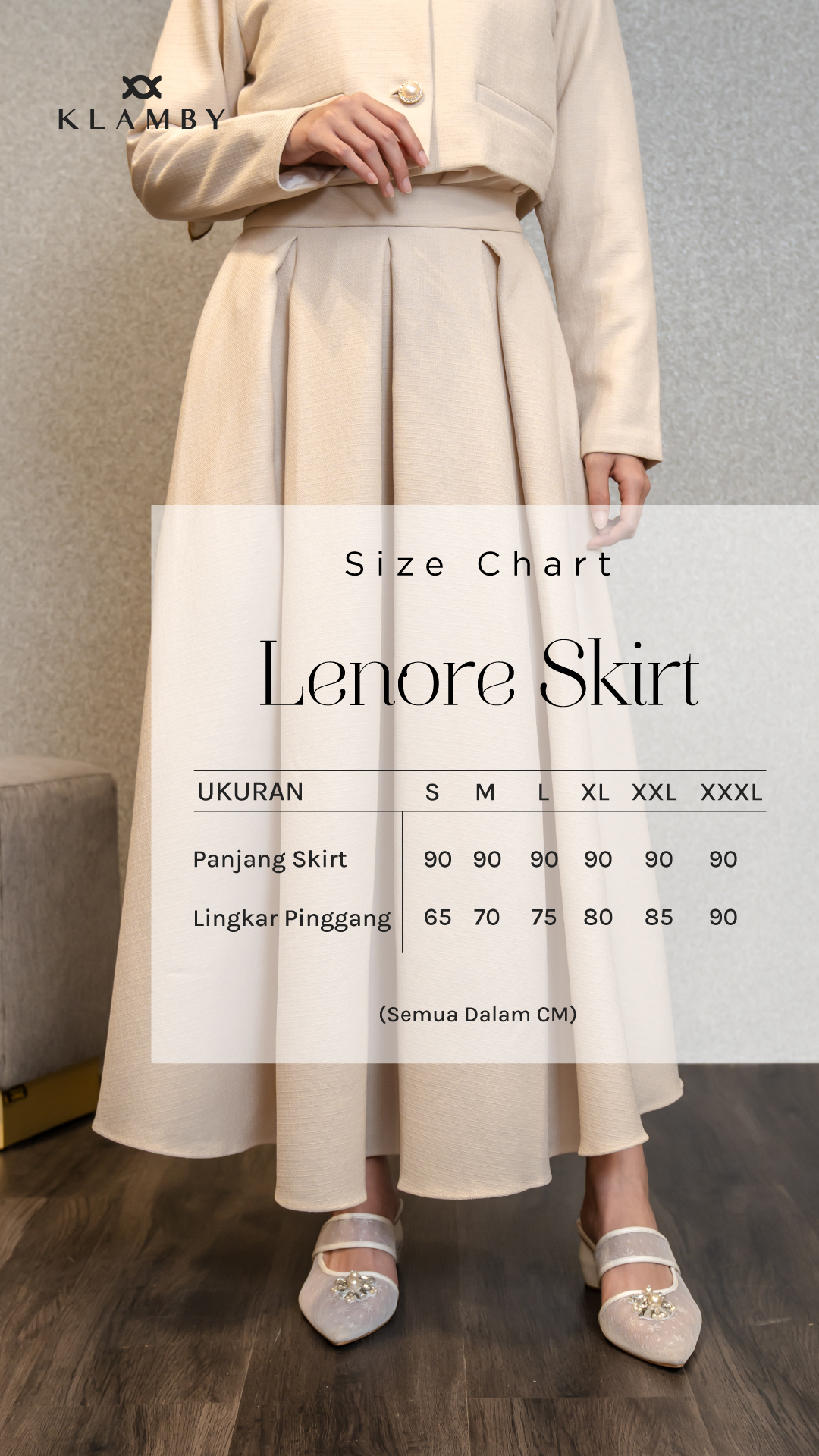 Lenore Skirt Winter Blue