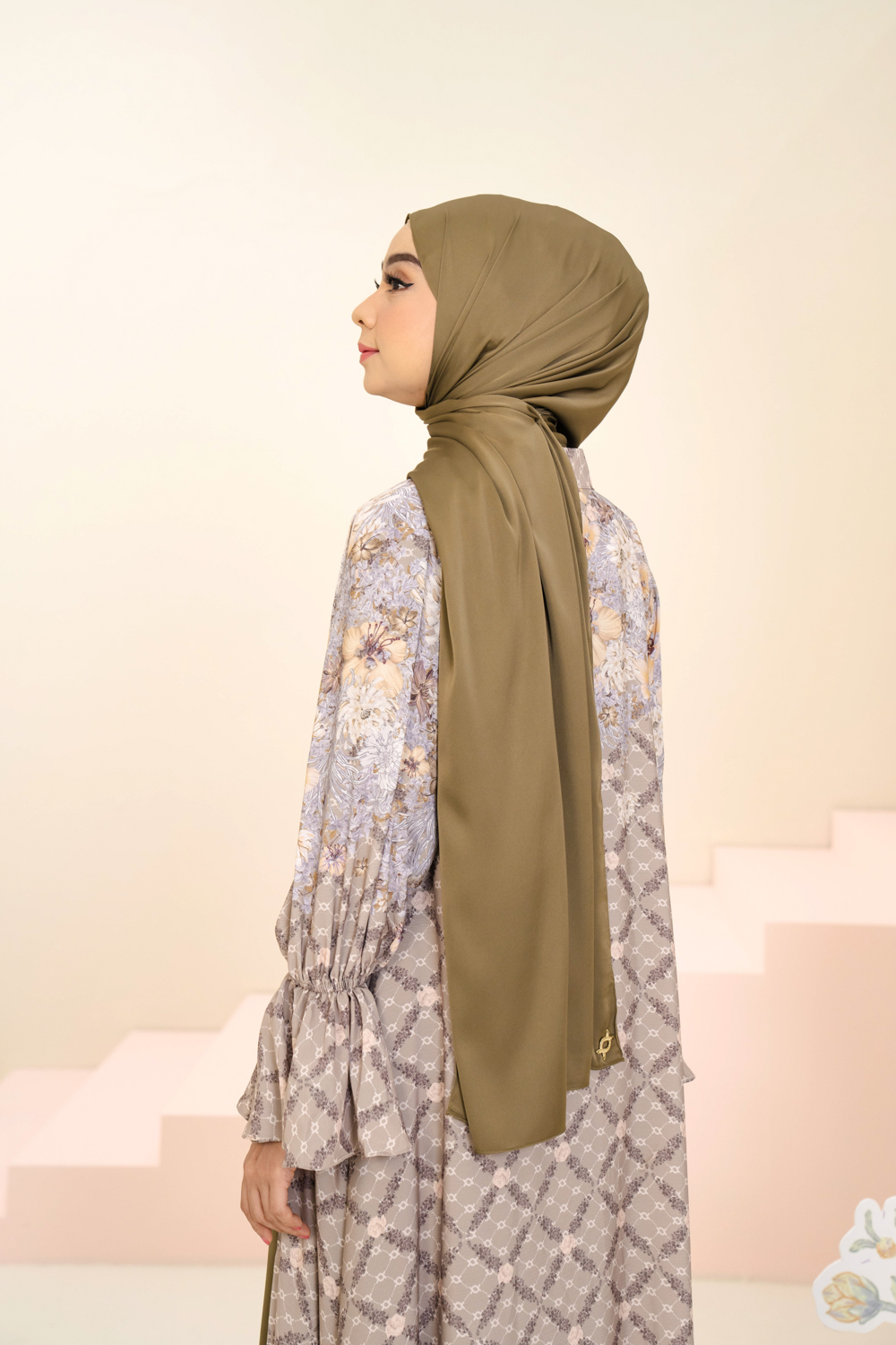 Ariana Dress Set Golden Fog