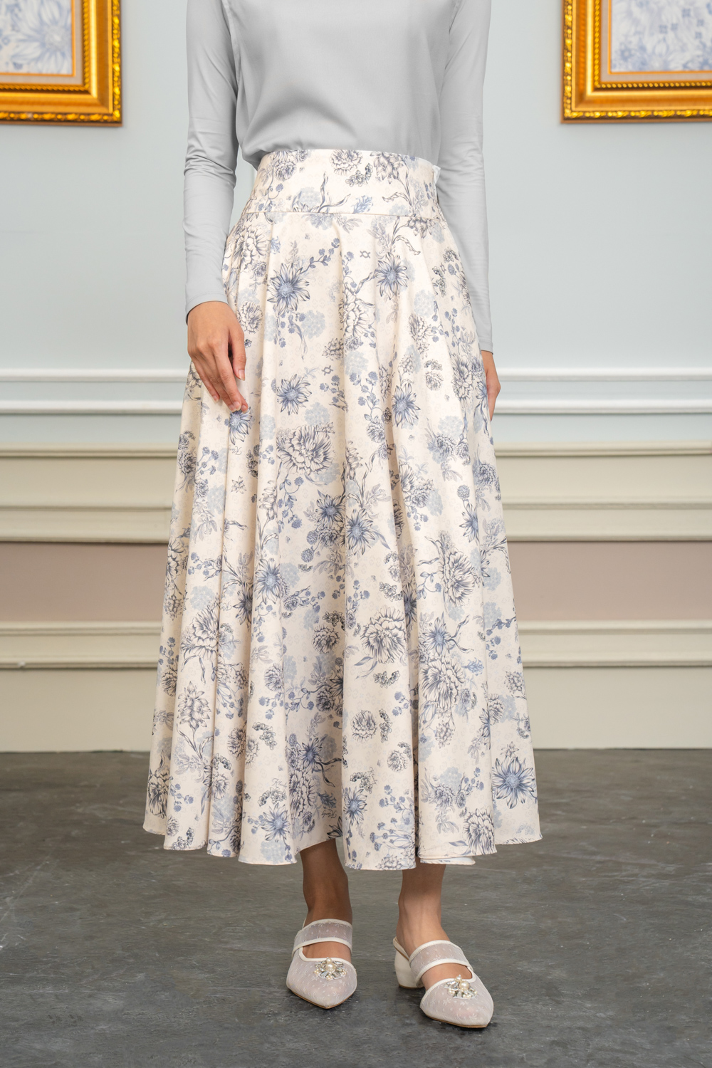 Kananta Skirt Charcoal Frost