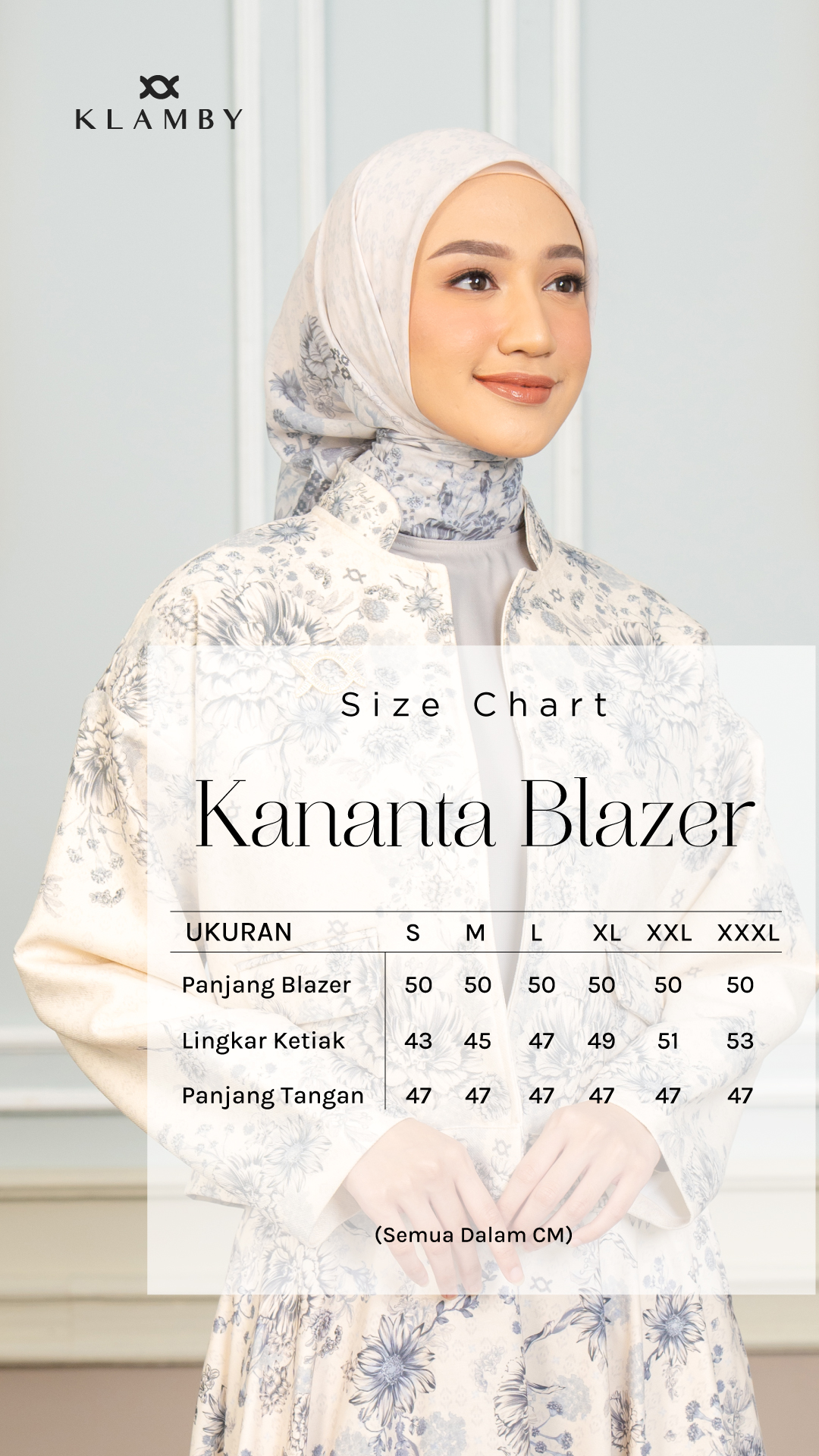 Kananta Blazer Charcoal Frost