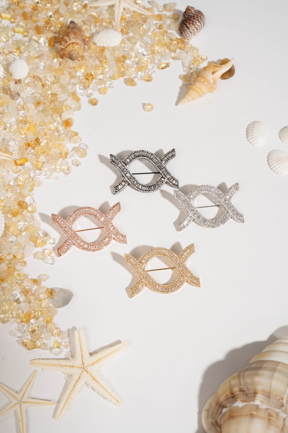 Claryn Brooch Silver