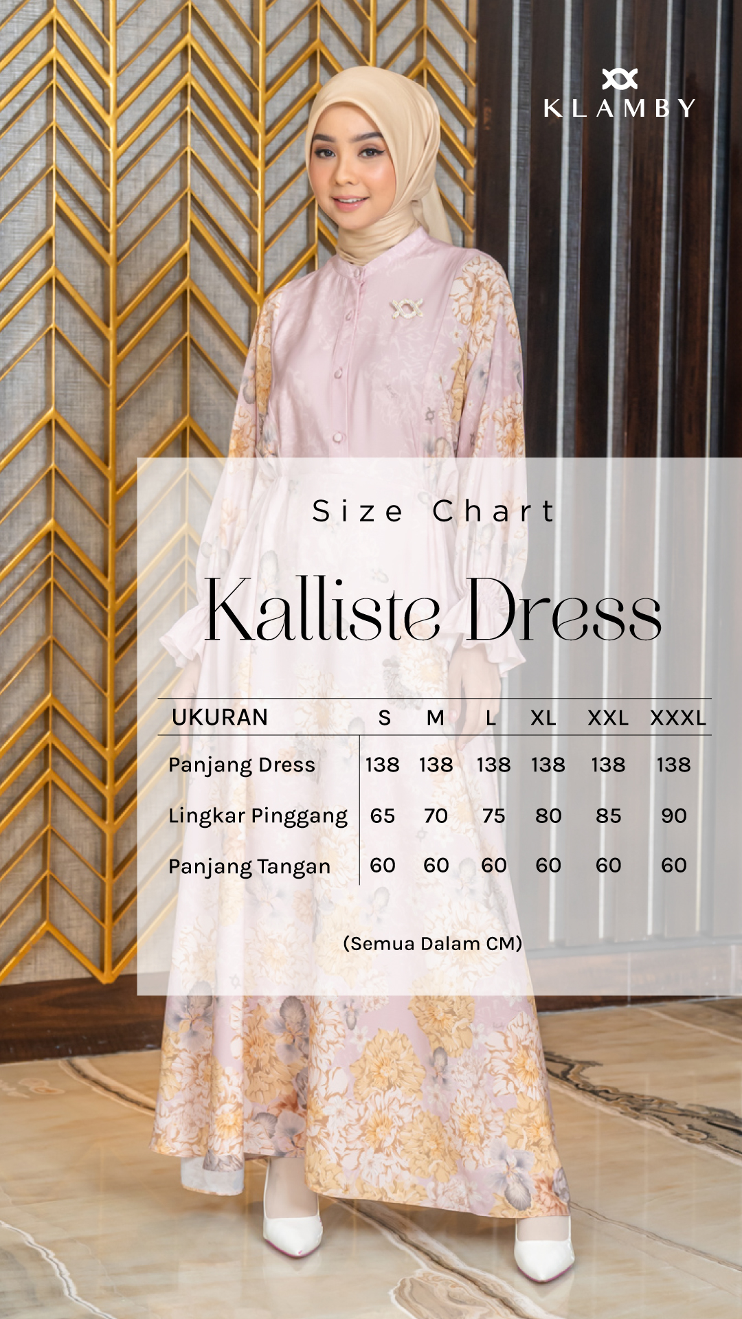 Kalliste Dress Aqua Blush