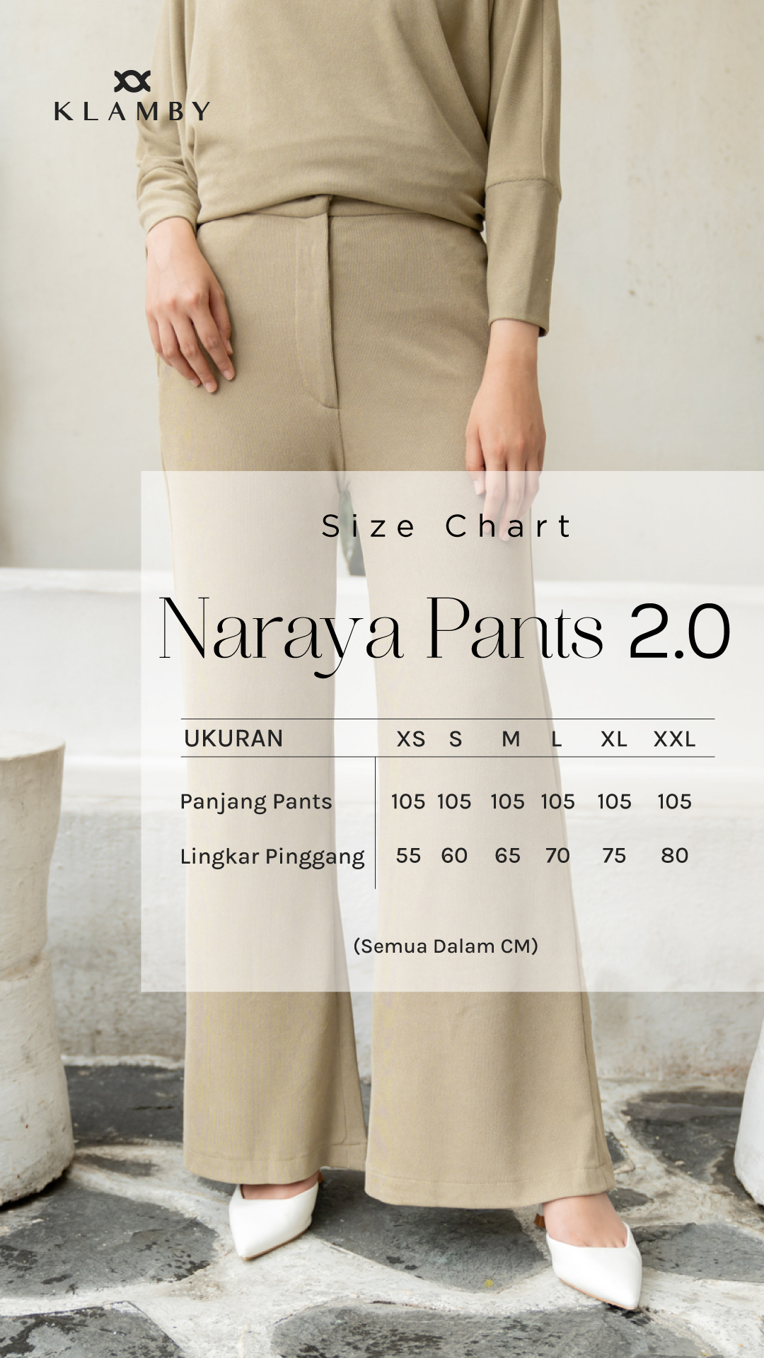 Naraya Loose Pants 2.0 Red Cherry