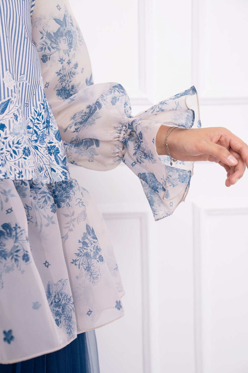 Norela Blouse Azure Mist