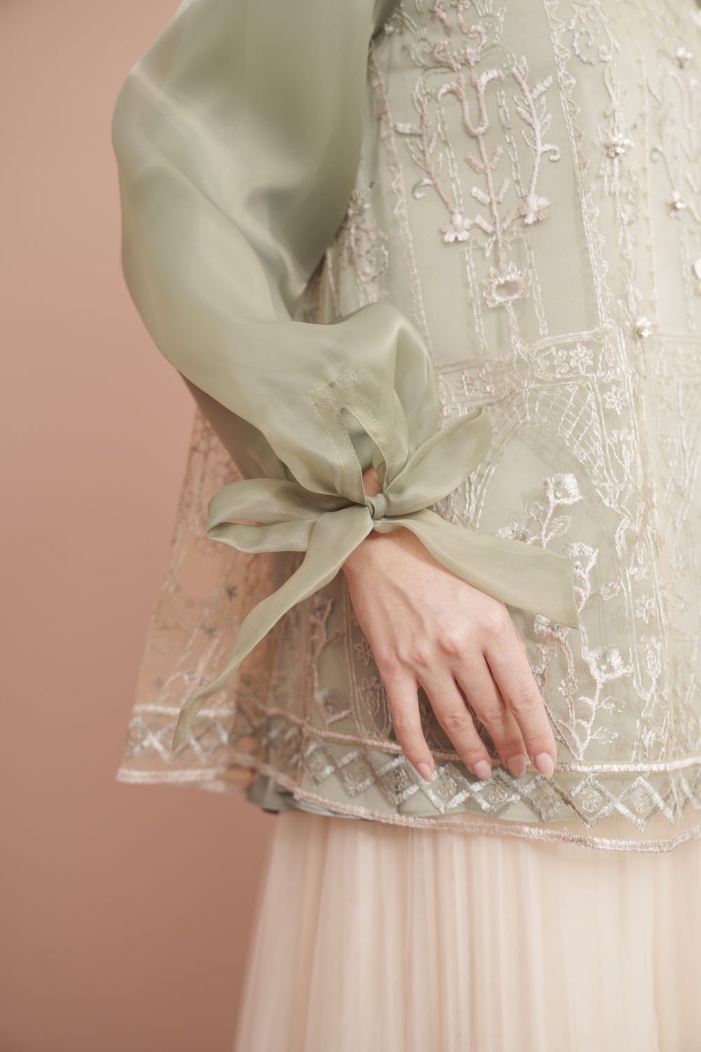Lea Blouse Set Palace Green
