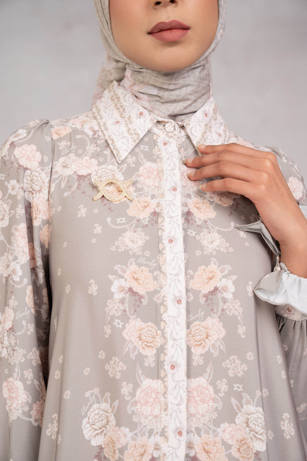 Marjorie Dress Most Taupe