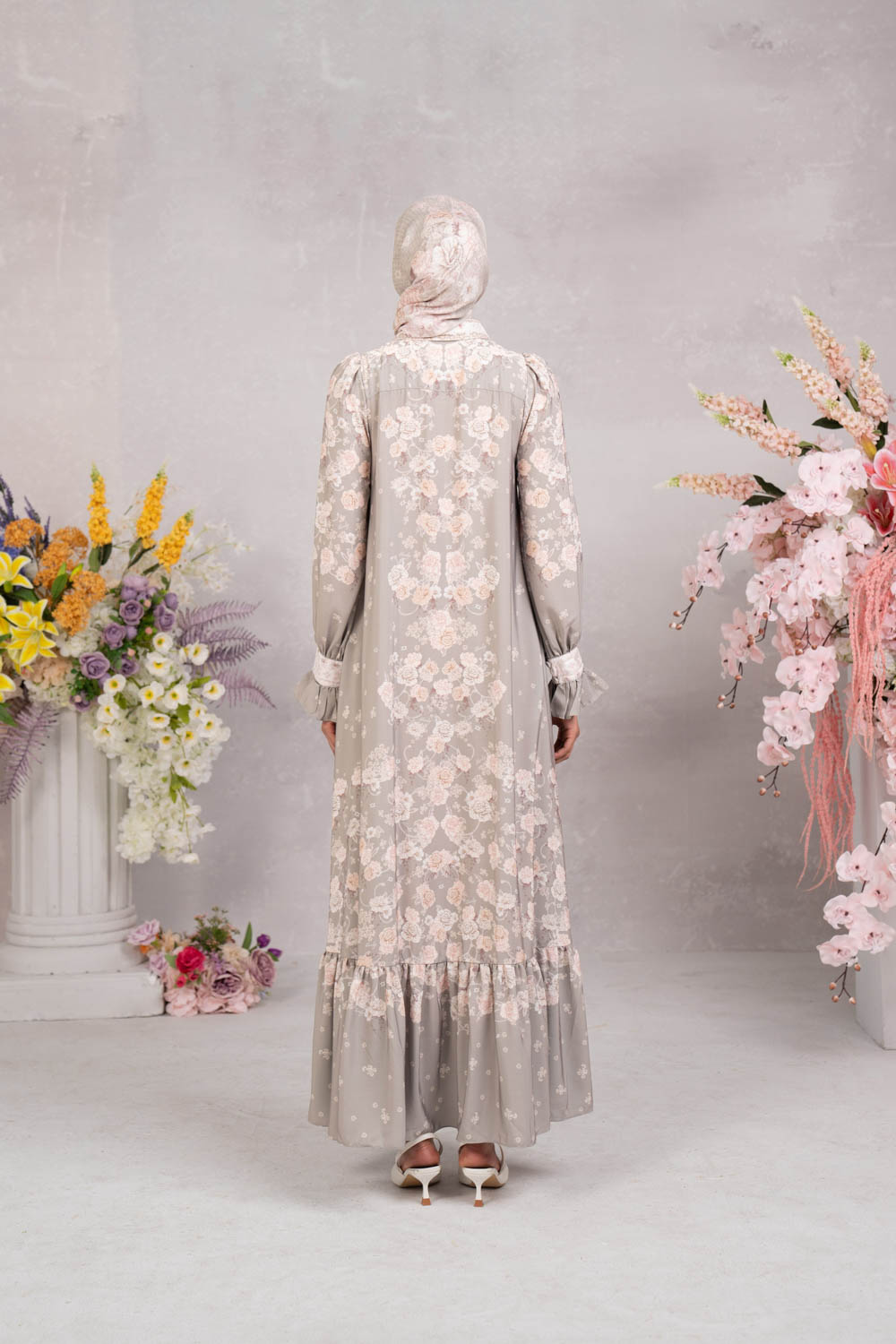 Marjorie Dress Most Taupe