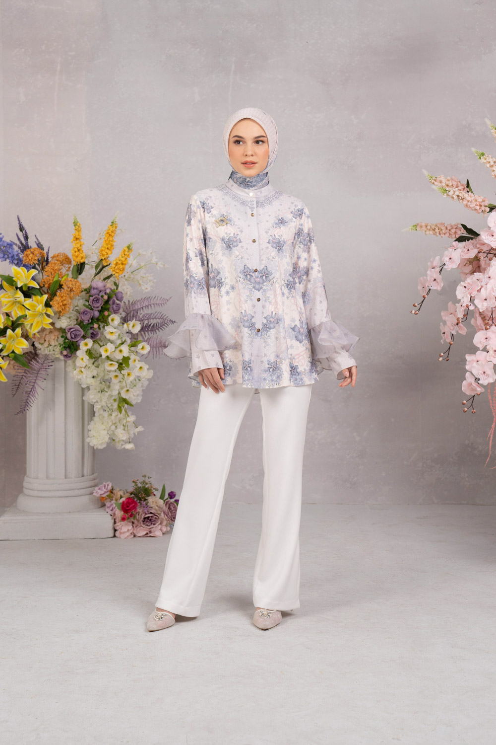 Lathika Shirt Moonshine