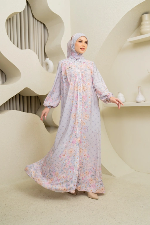 Image of Klamby - Sikka Dress Misty Snow
