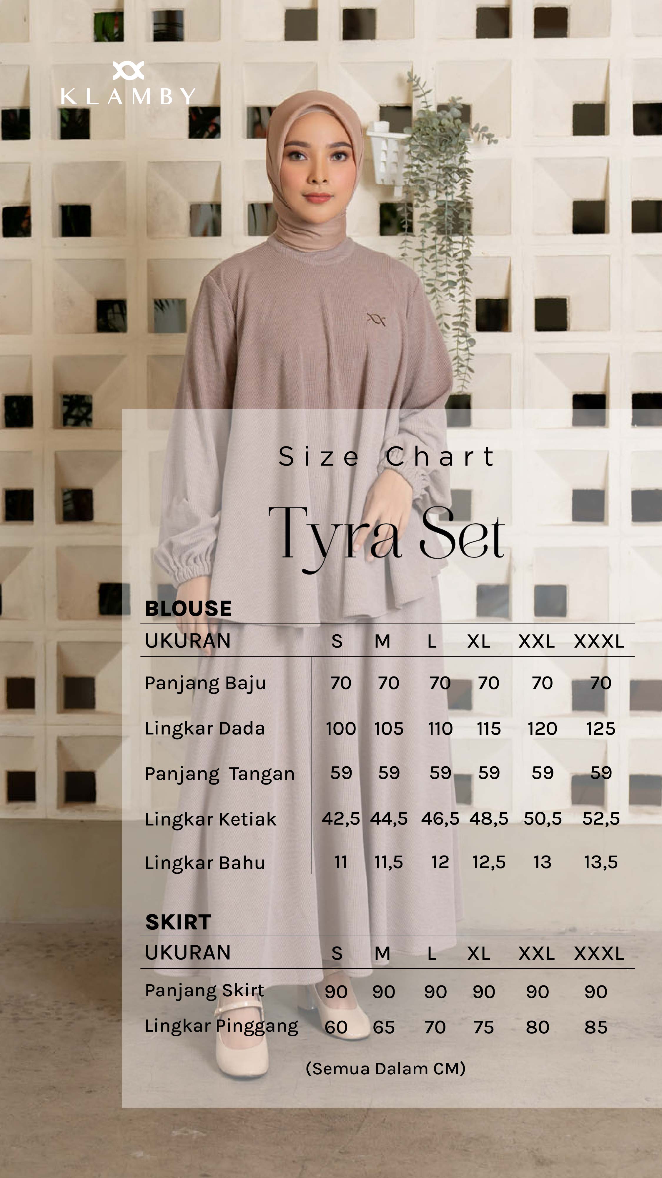 Tyra Blouse & Skirt Set Butter Cream