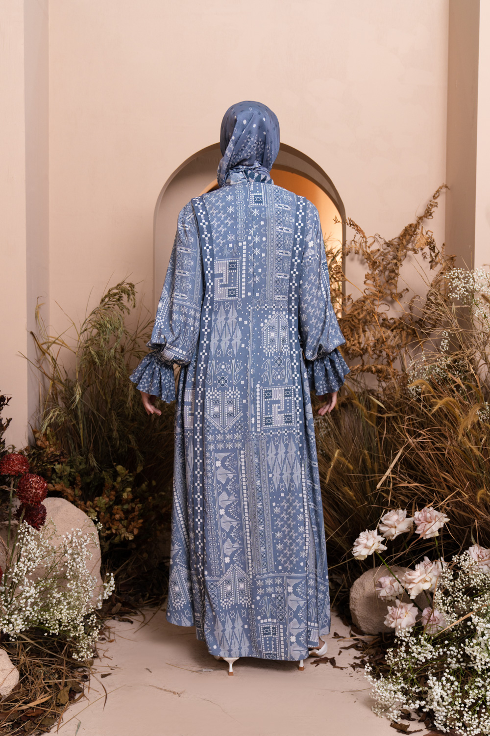 Senggala Dress Odyssey Blue