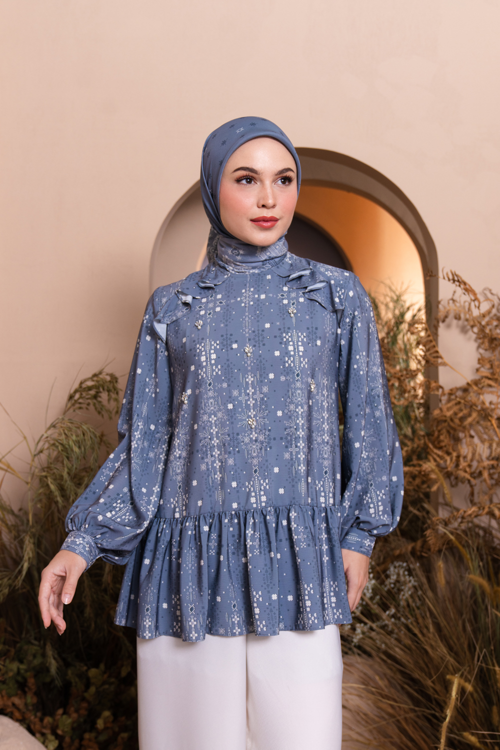 Senggala Blouse Odyssey Blue