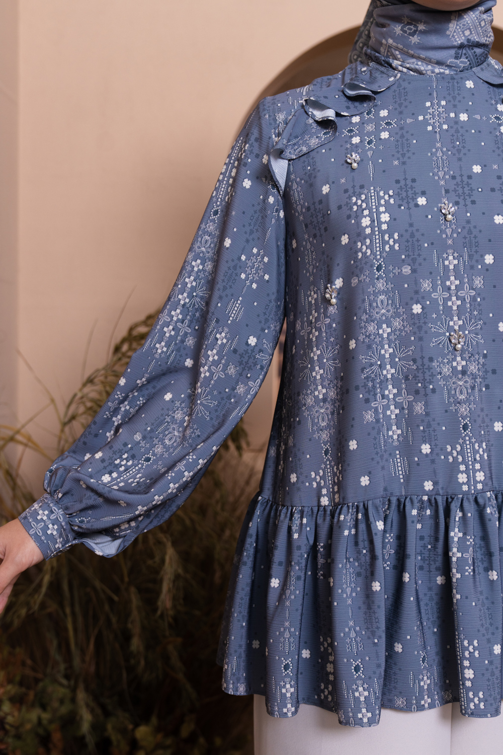 Senggala Blouse Odyssey Blue