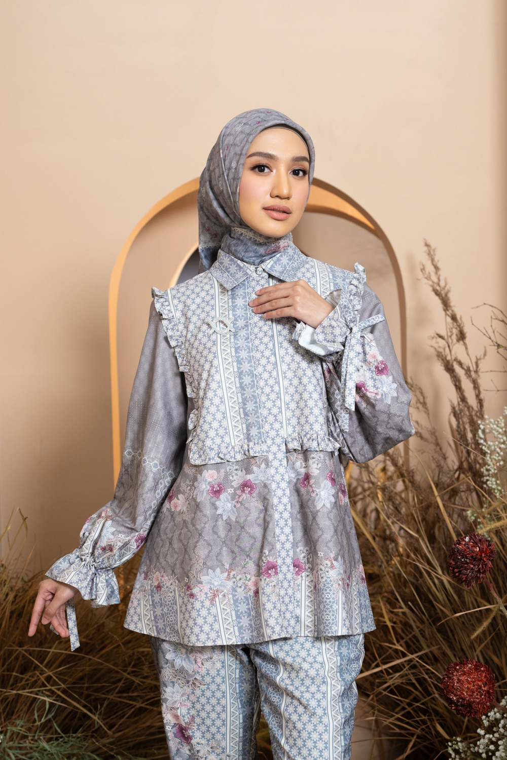 Mariri Shirt Indigo Charcoal