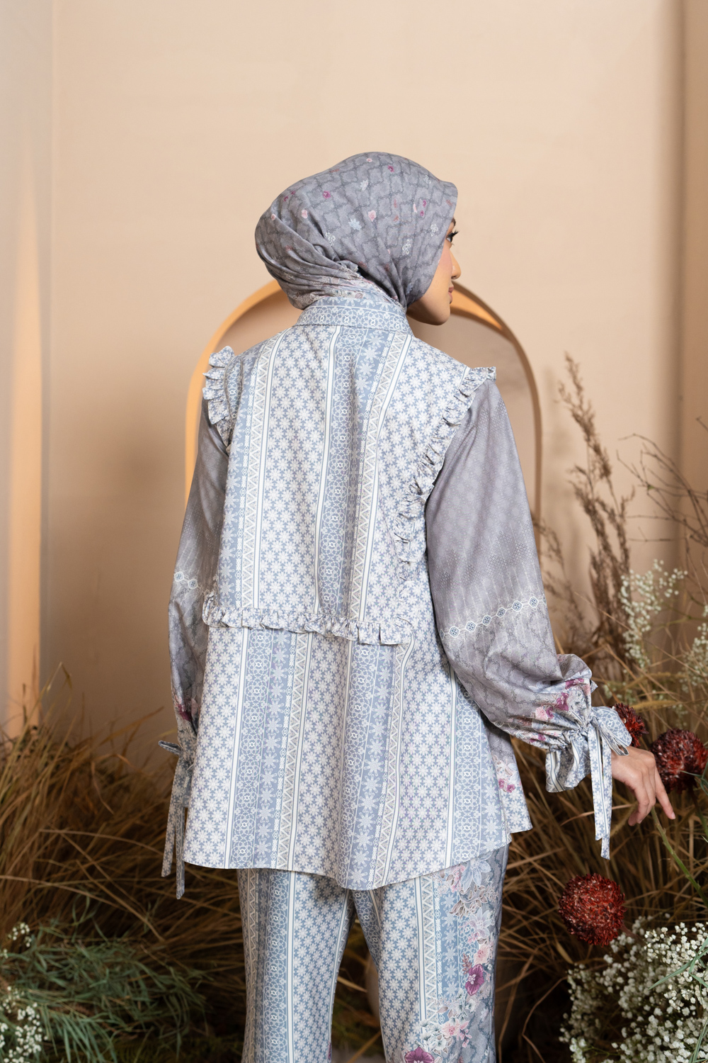 Mariri Shirt Indigo Charcoal