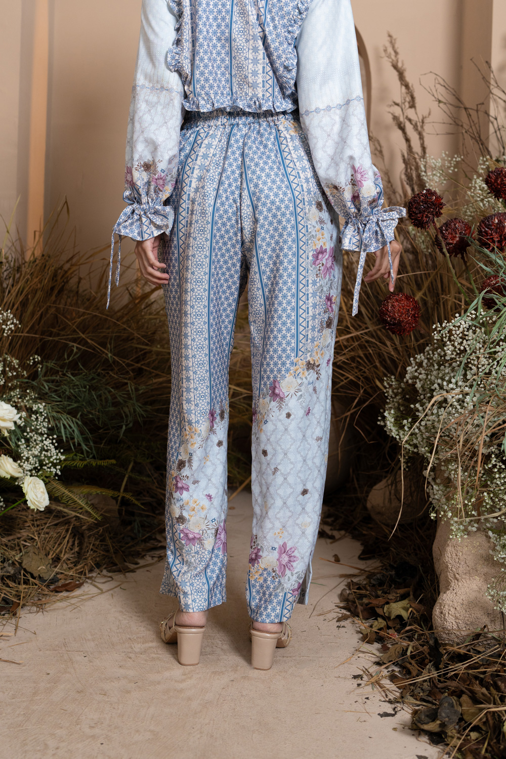 Mariri Pants Serene Azure
