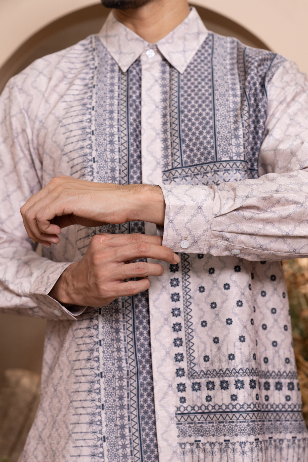 Mariri Long Shirt Men Espresso Bliss