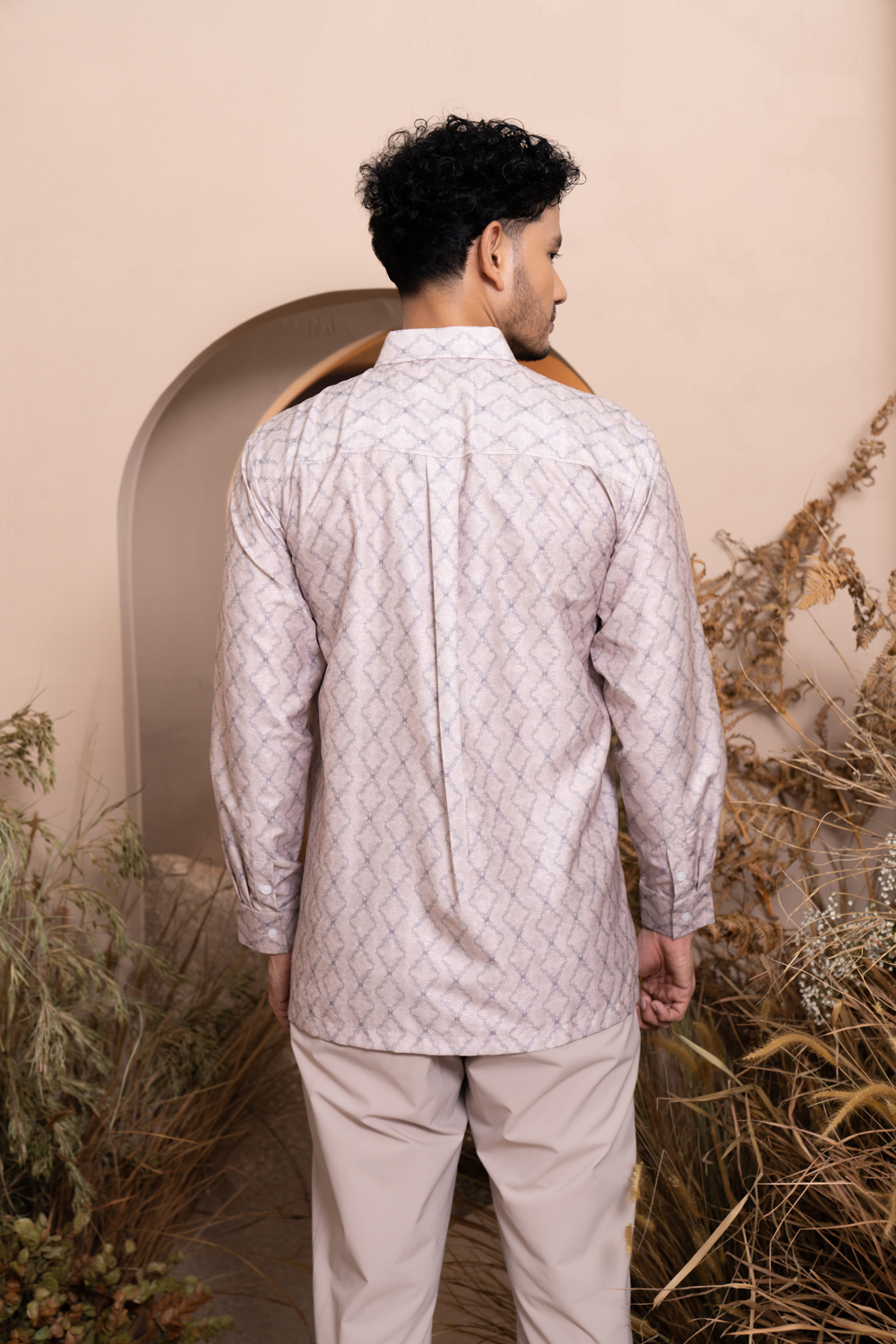 Mariri Long Shirt Men Espresso Bliss