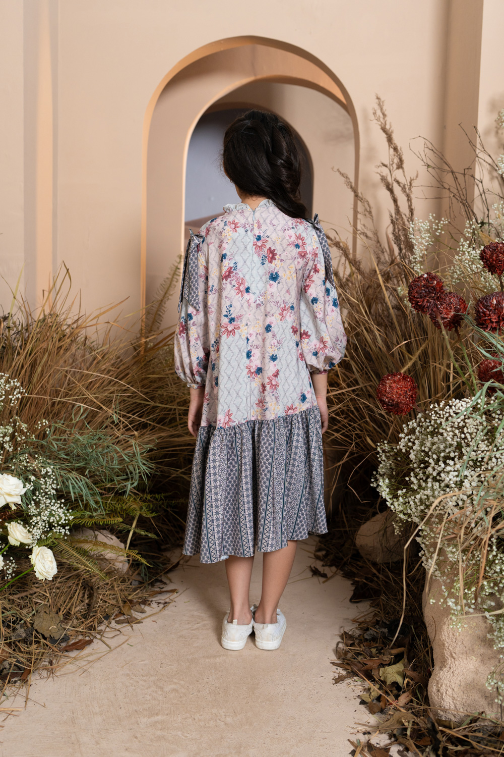 Mariri Dress Girl Espresso Bliss