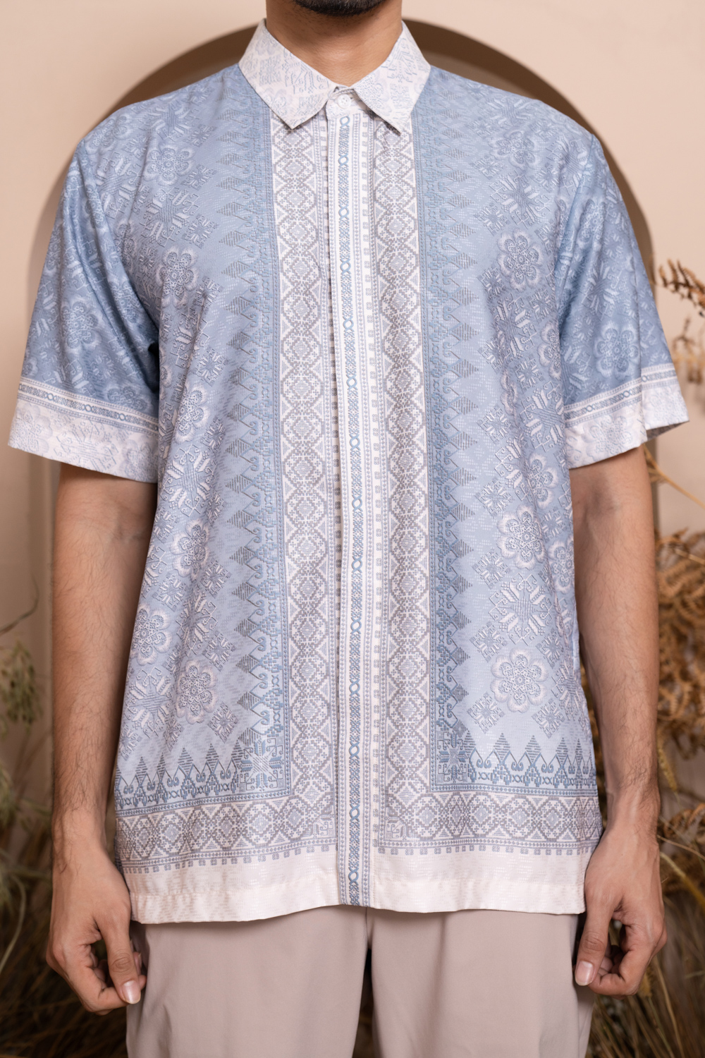 Medinela Shirt Men Chrystal Reef