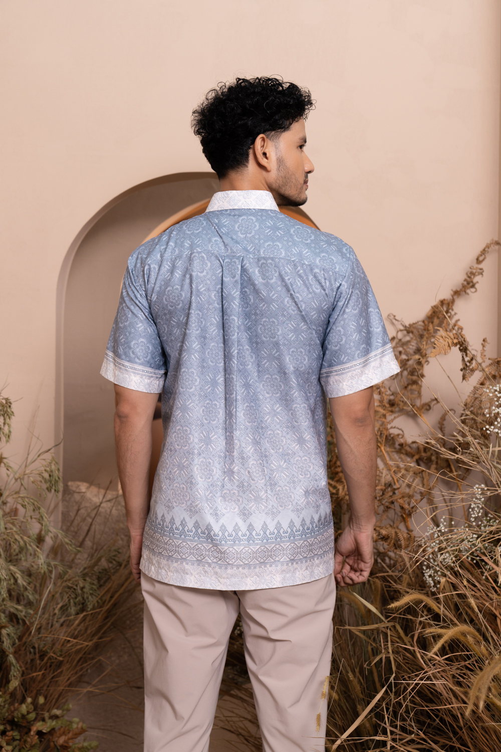 Medinela Shirt Men Chrystal Reef