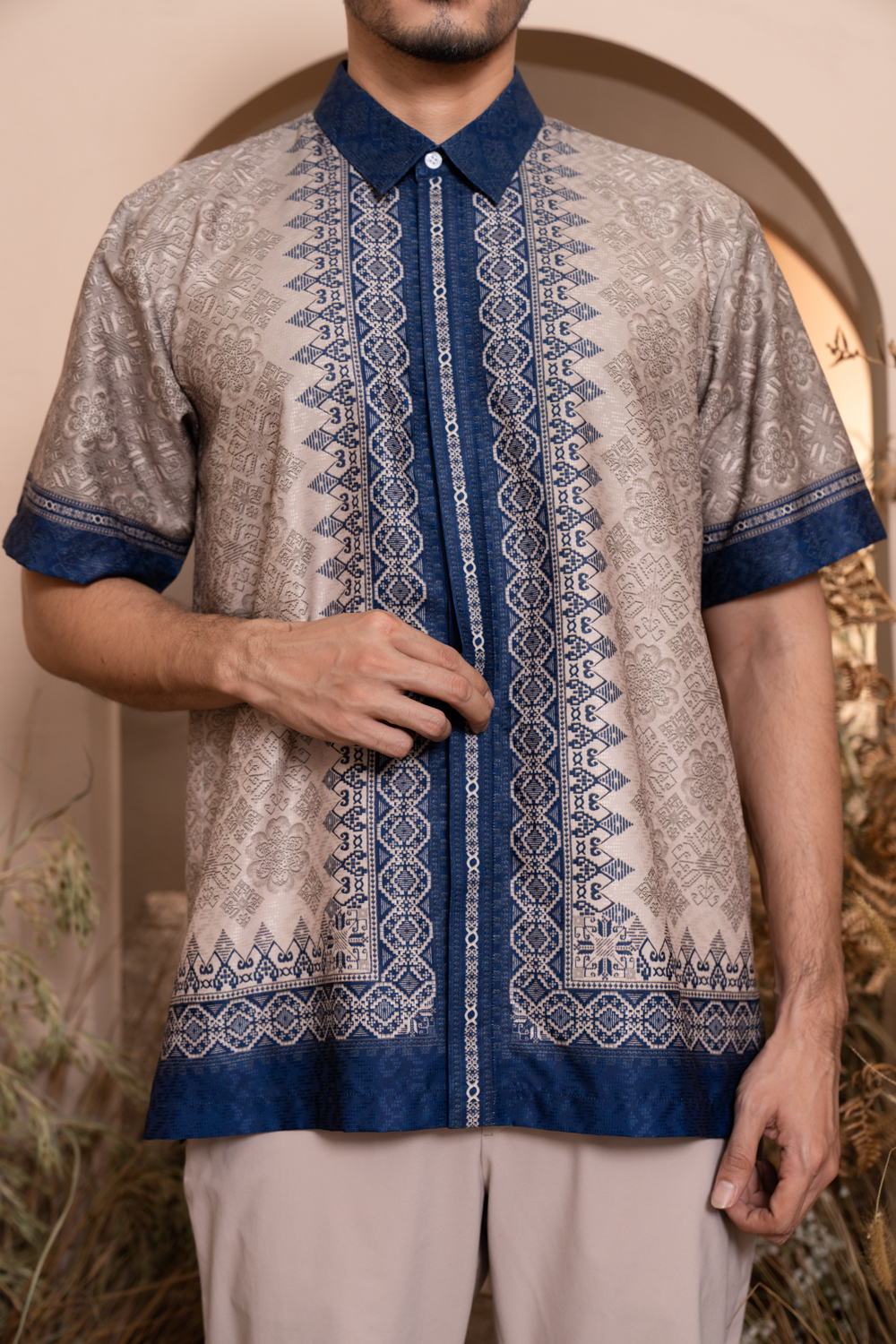 Medinela Shirt Men Sweet Marzipan