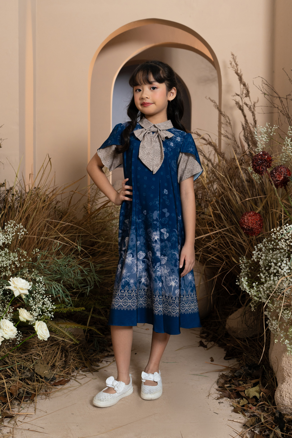 Medinela Dress Girl Sweet Marzipan