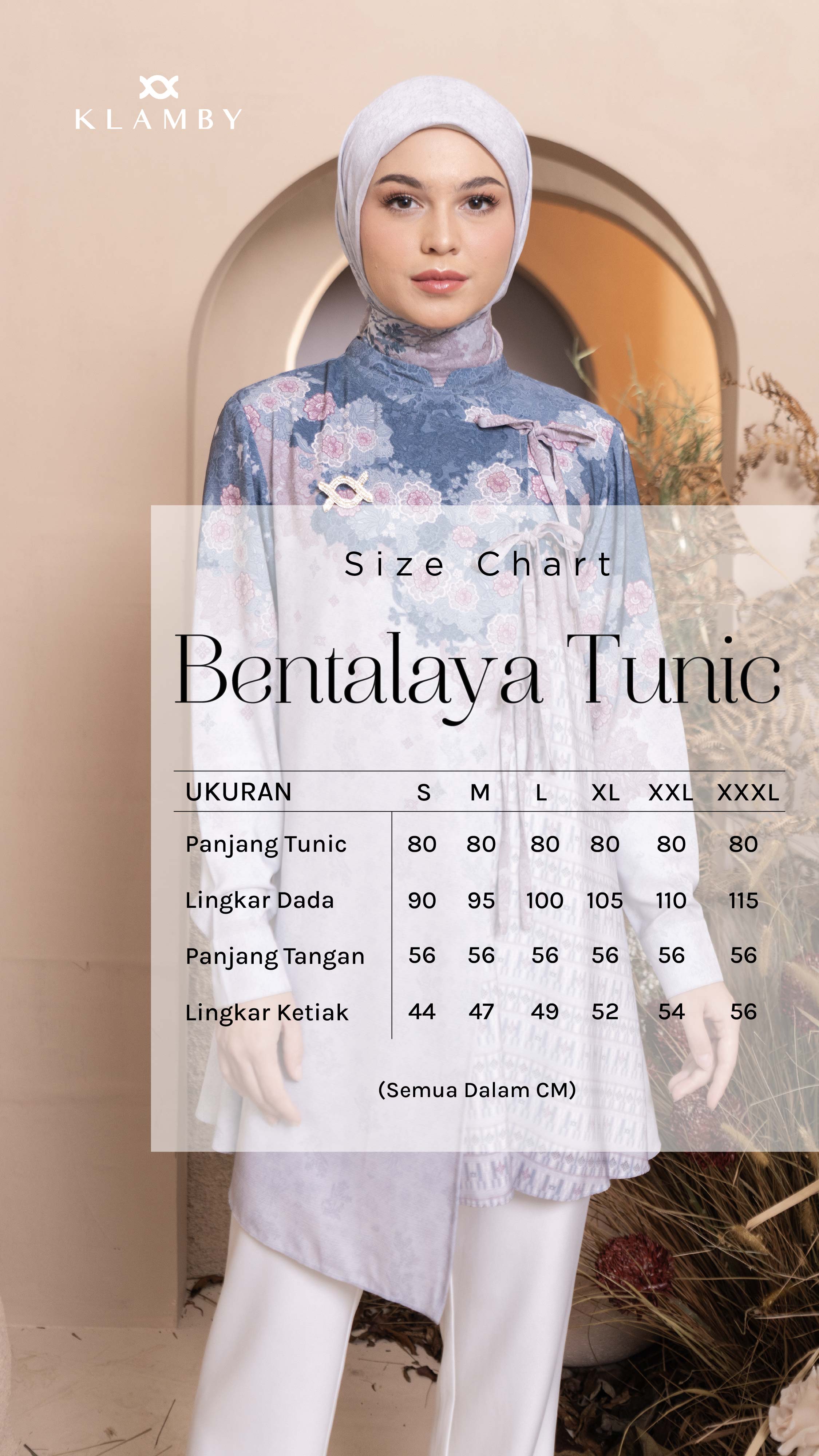Bentalaya Tunic Bright Powder