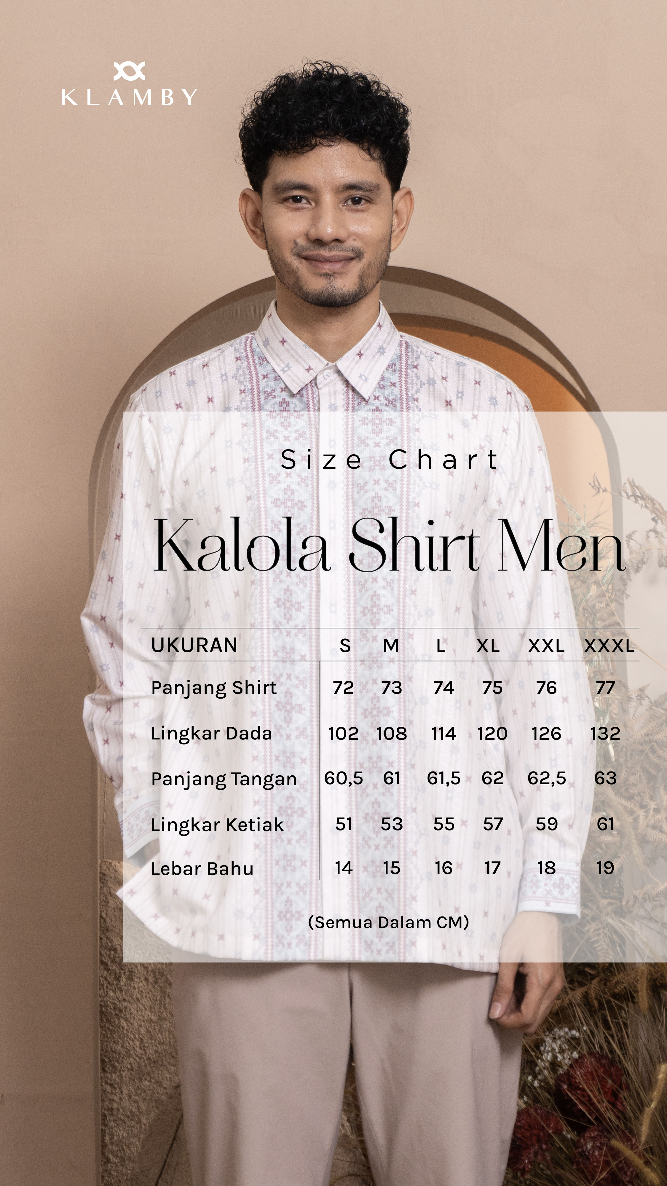 Kalola Long Shirt Men Aqua Hushed