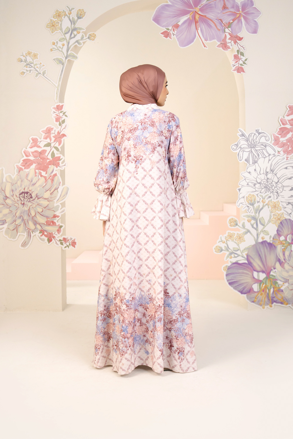 Ariana Dress (Minor) Creamy Crimson