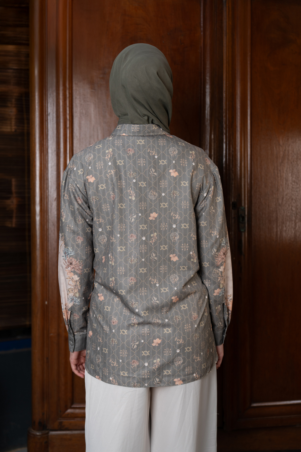 Annelis Shirt Olive Harvest