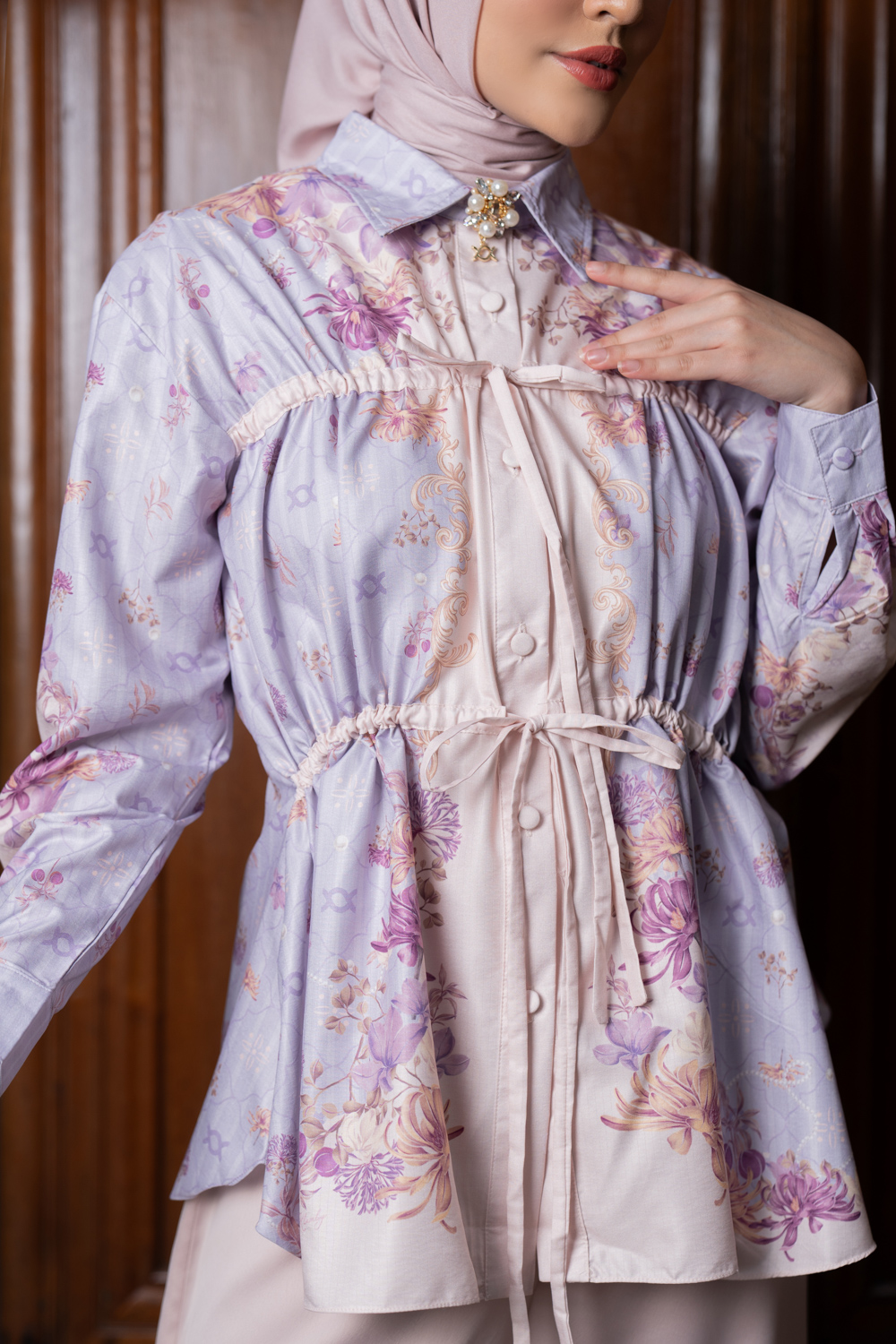 Annelis Shirt Warm Wisteria