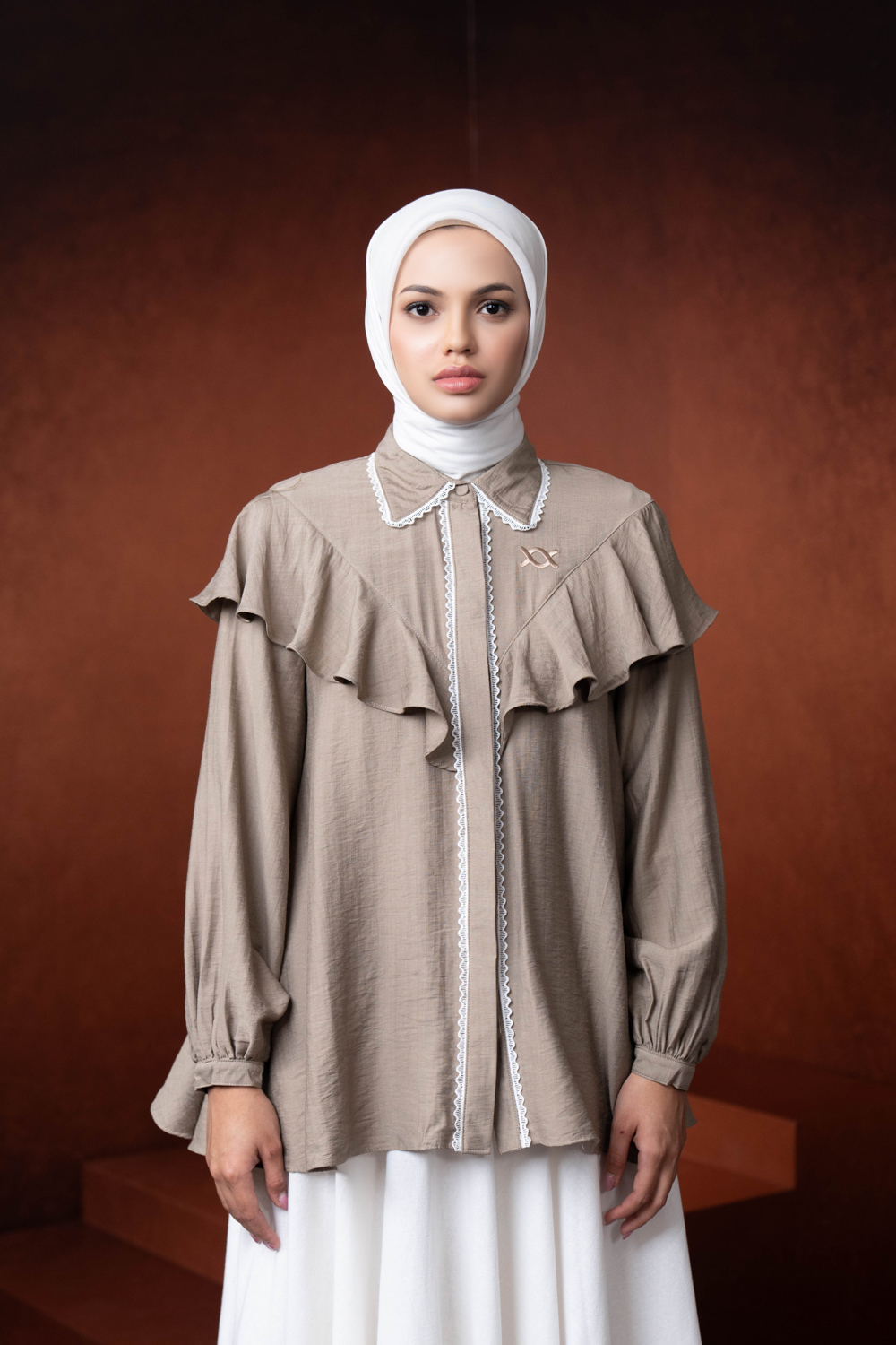 Karra Shirt Coffee