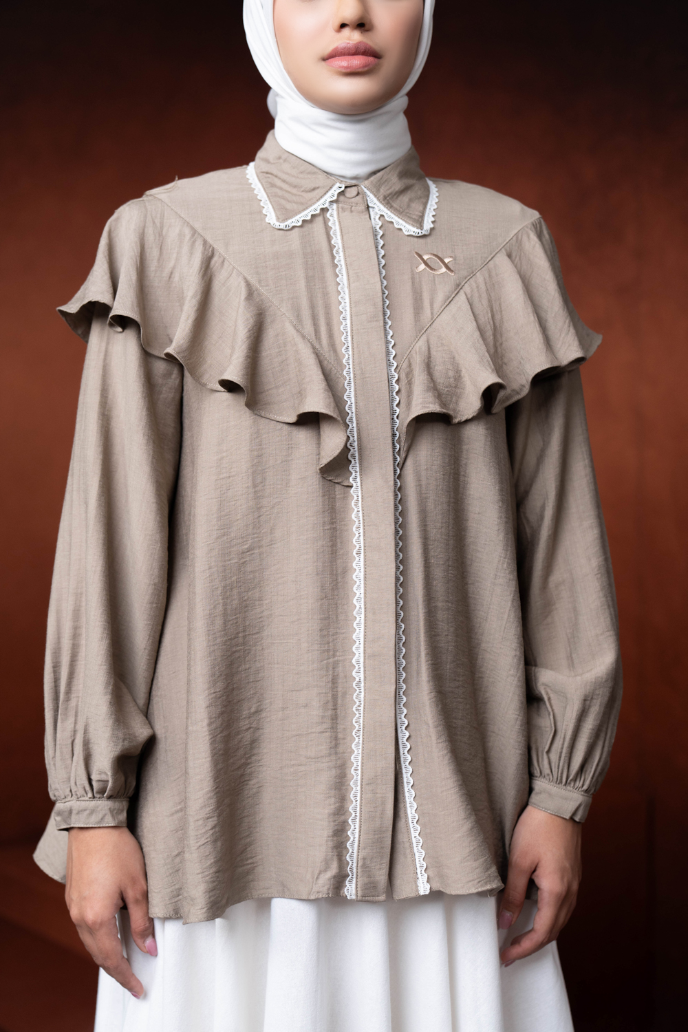 Karra Shirt Coffee