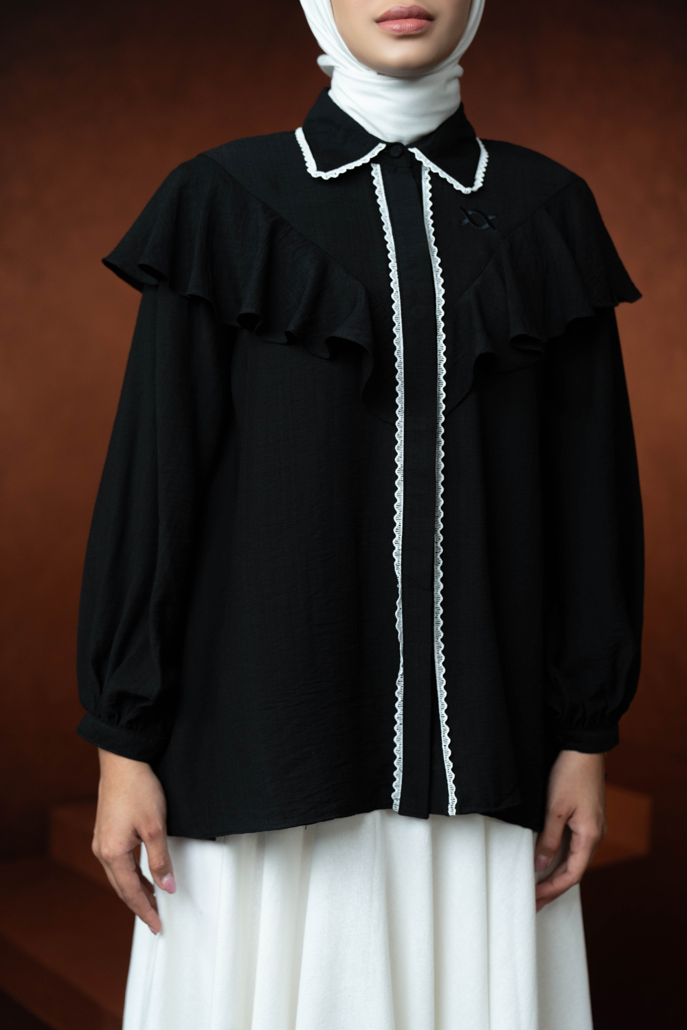 Karra Shirt (Minor) Jet Black