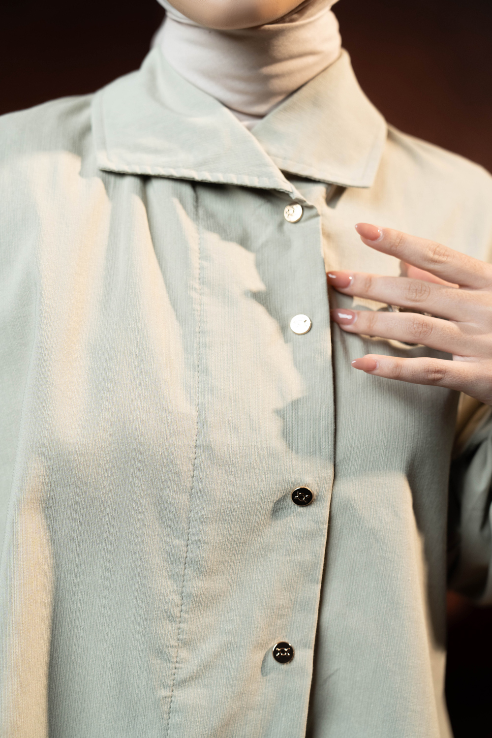 Aralia Shirt Pelican