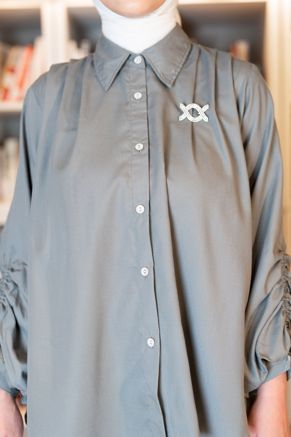 Aneisha Shirt Flint Stone