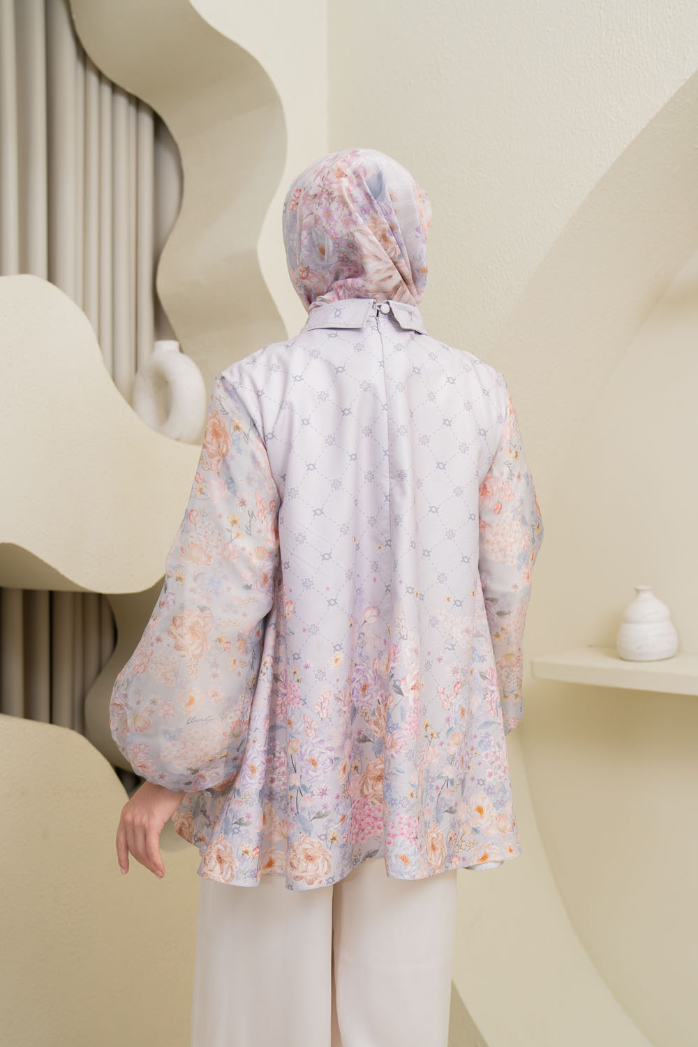 Sikka Blouse (Minor) Misty Snow