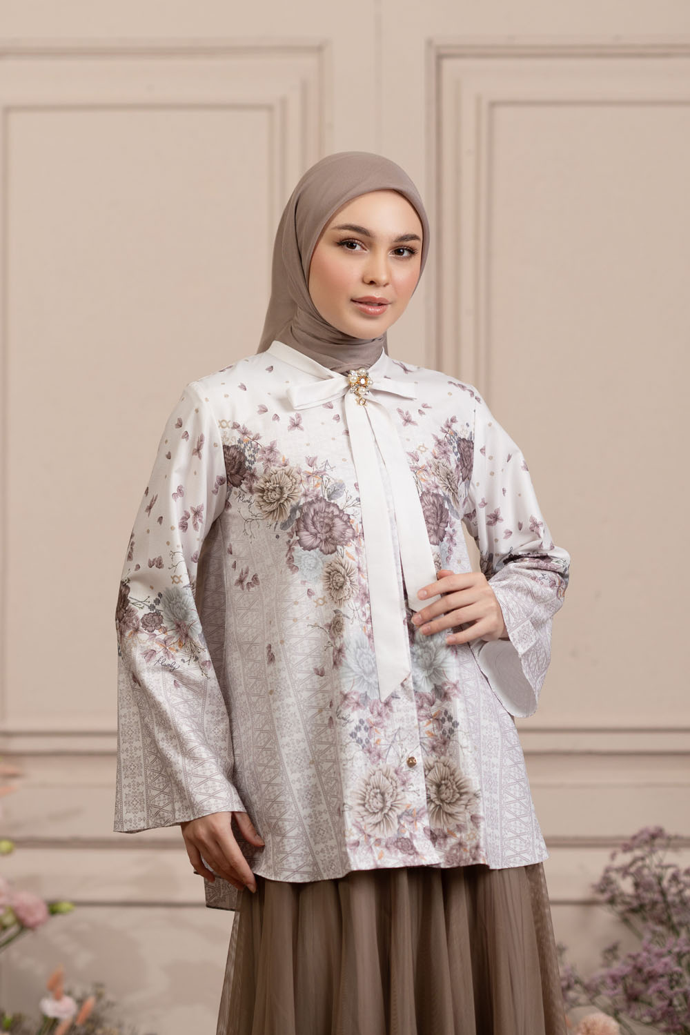Kanigara Shirt Dove Feather