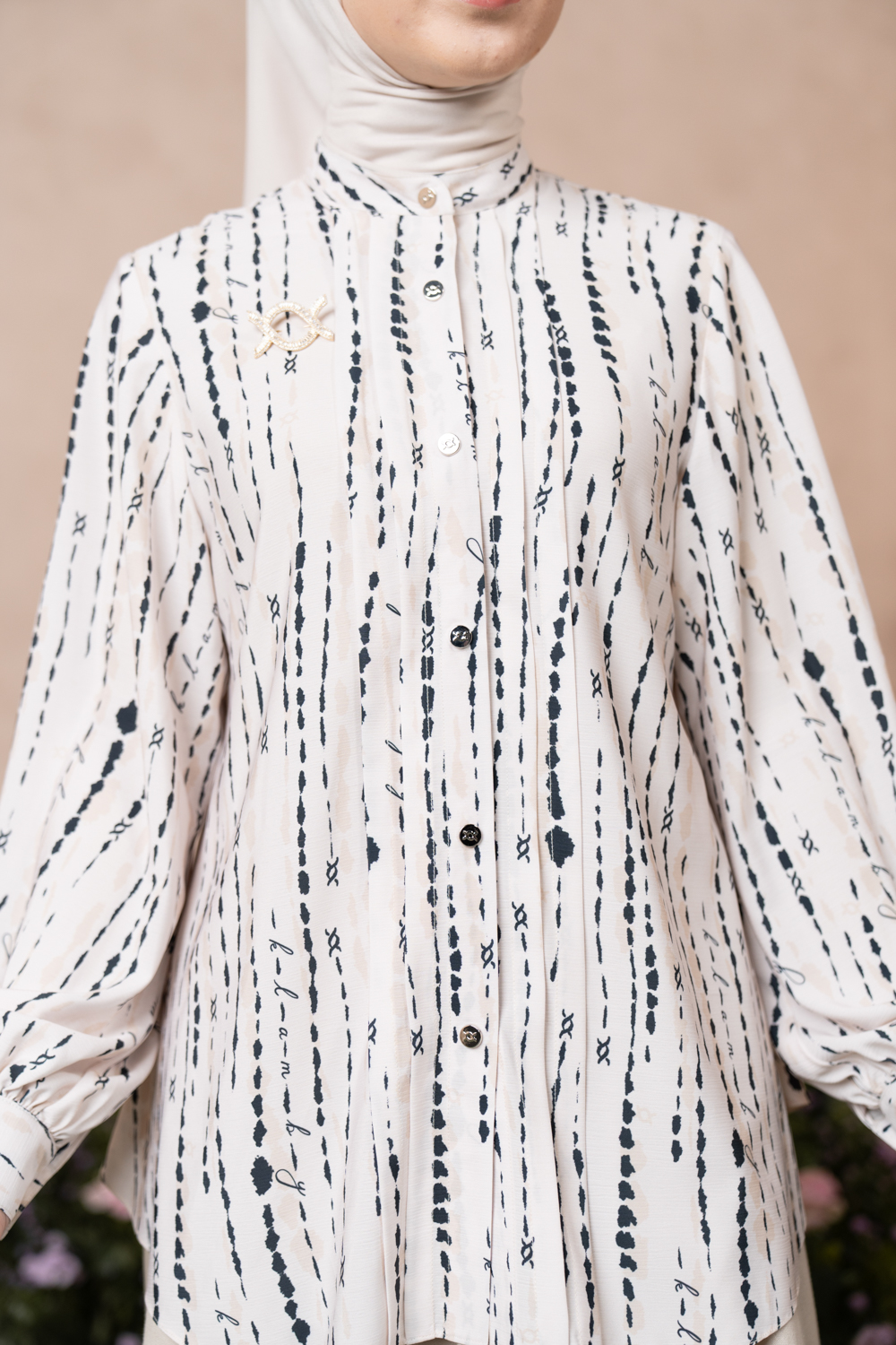Kallie Shirt Clotted Cream